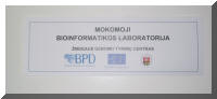 Mokomosios bioinformatikos laboratorijos dur� fragmentas
